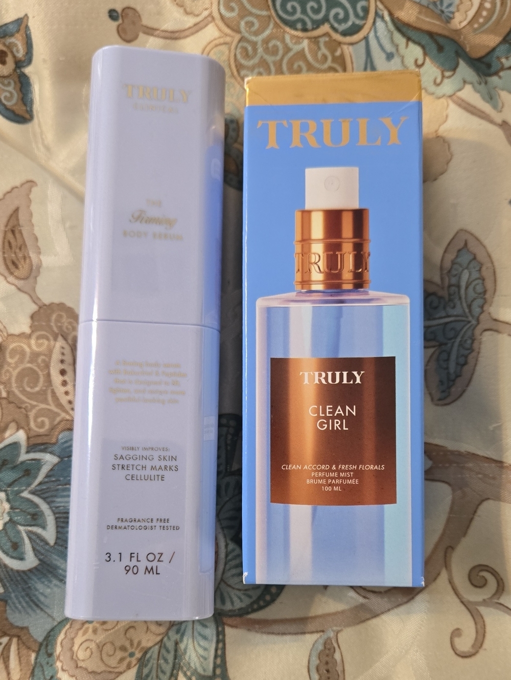 Truly Toning Serum And Truly Clean Girl Mist